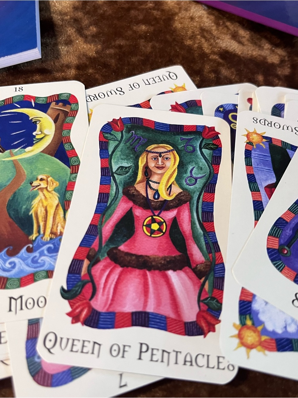 Sasha Fenton Tarot Card Set Complete Divination Guidebook Esoteric Deck - Picture 4 of 5